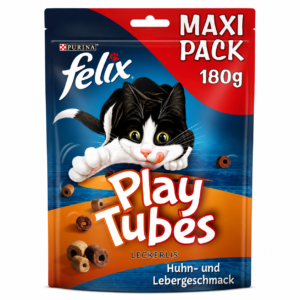 Felix Play Tubes 180 g | Kip- en leversmaak
