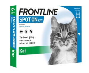 Frontline Spot-On Kat – 0.5 ml 6 pipetten Kat >1 Kg