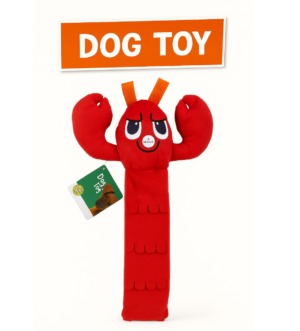 Hondenspeelgoed Rode Krab XL 🦀